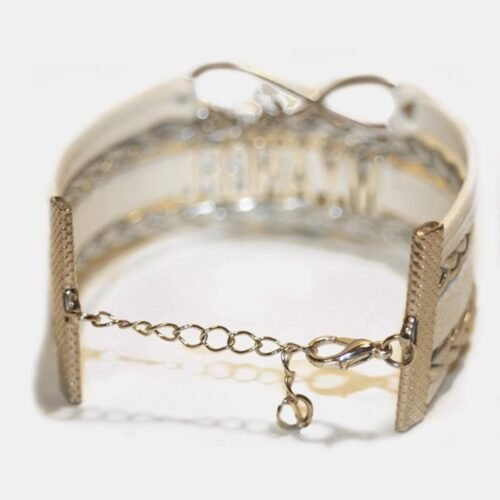 Bride & Flower Girl Infinity Bracelet Set of 3 - Image 3