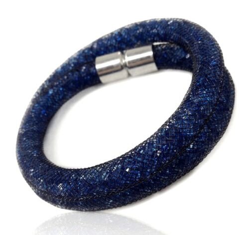Stardust Crystal Bracelets/Necklaces- Midnight Blu Passion Pink - Image 3