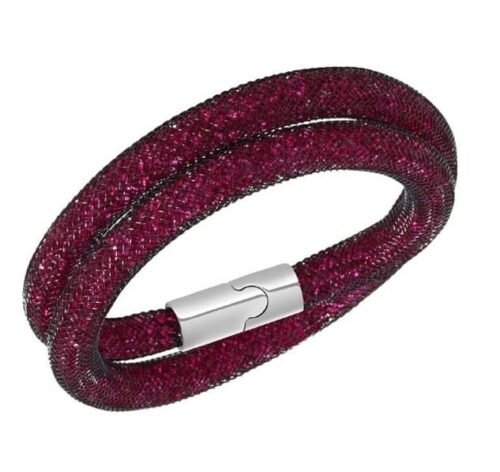Stardust Crystal Bracelets/Necklaces- Midnight Blu Passion Pink - Image 4